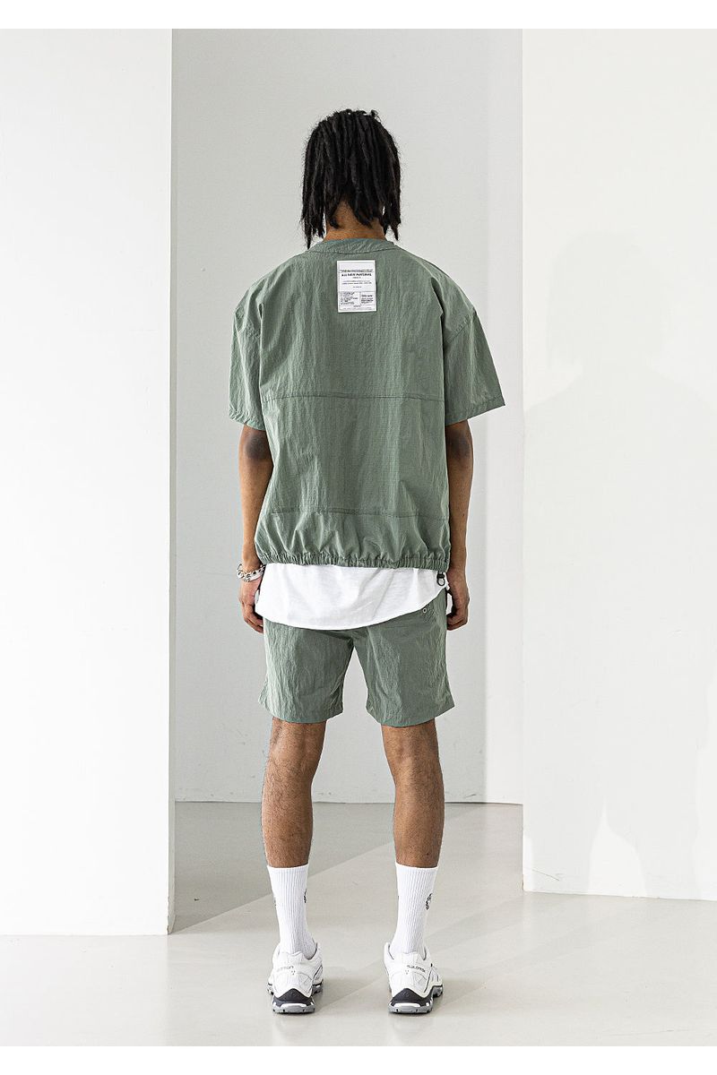 NYLON METAL SHORT PANTS
