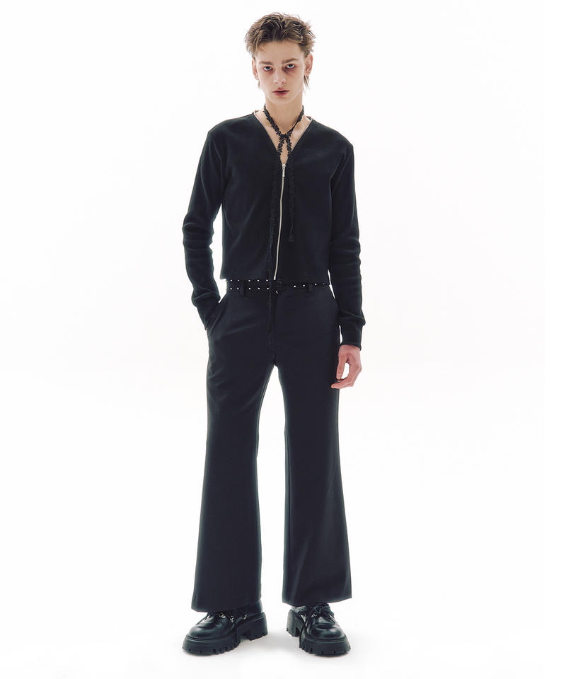RIVET LINE BOOTCUT SLACKS