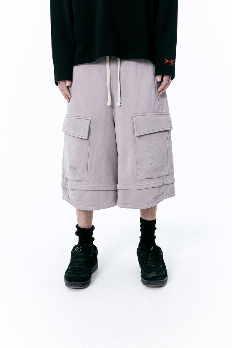 ETCE（イーティーシーイー）の「VINTAGE OVER SWEAT SHORTS (GRAY)（Pants）」