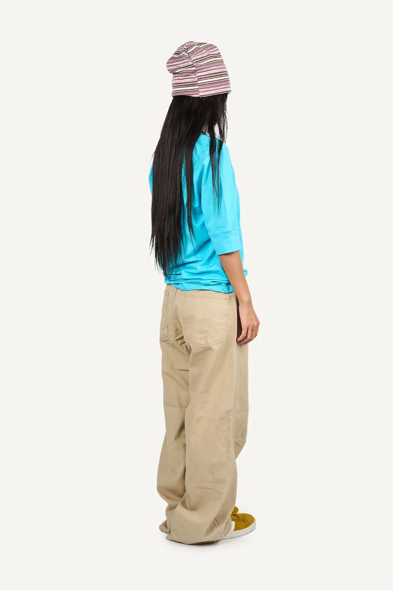 Three Quarter Essential Cotton T-shirt