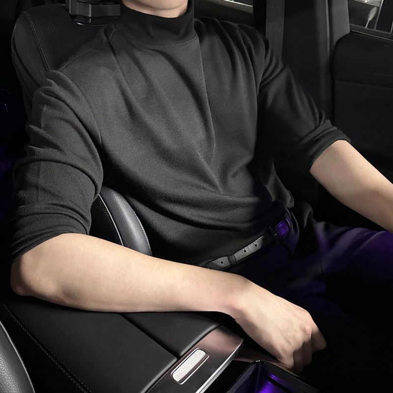lemenne(ルメンヌ)の「LMN Ritember Semi-Oversized Half Turtleneck Long-Sleeved T-Shirt (4 colors)(Tops)」