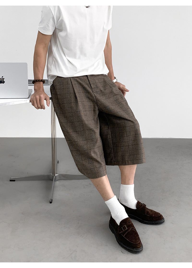 Hector Check Wide Culottes