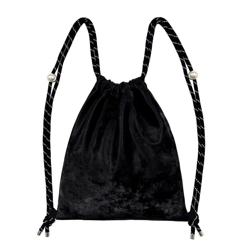 Rope Keyring Gym Sack [Black Beads]