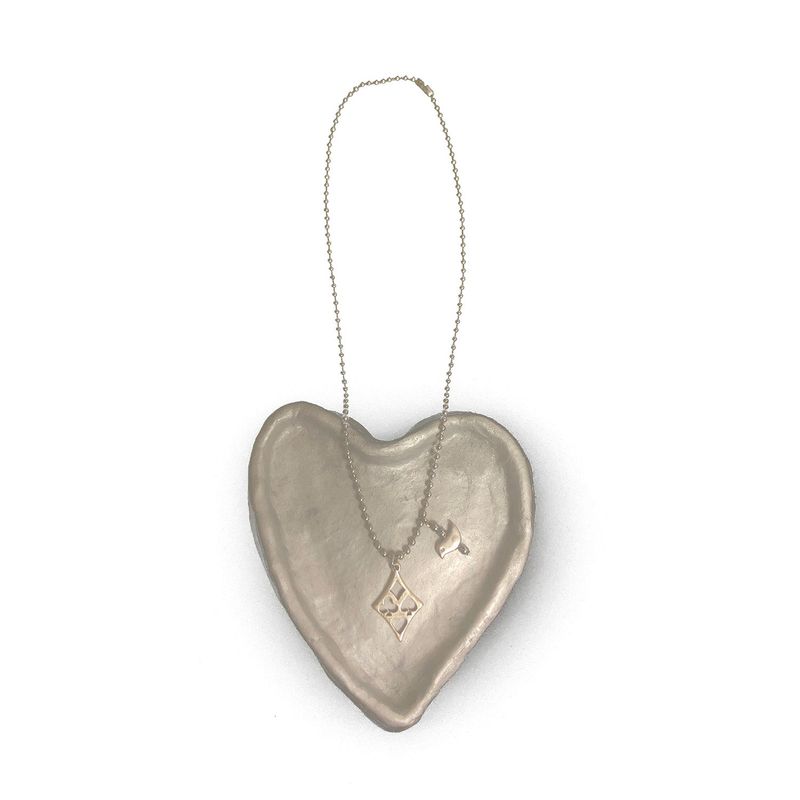 diamond&bird necklace