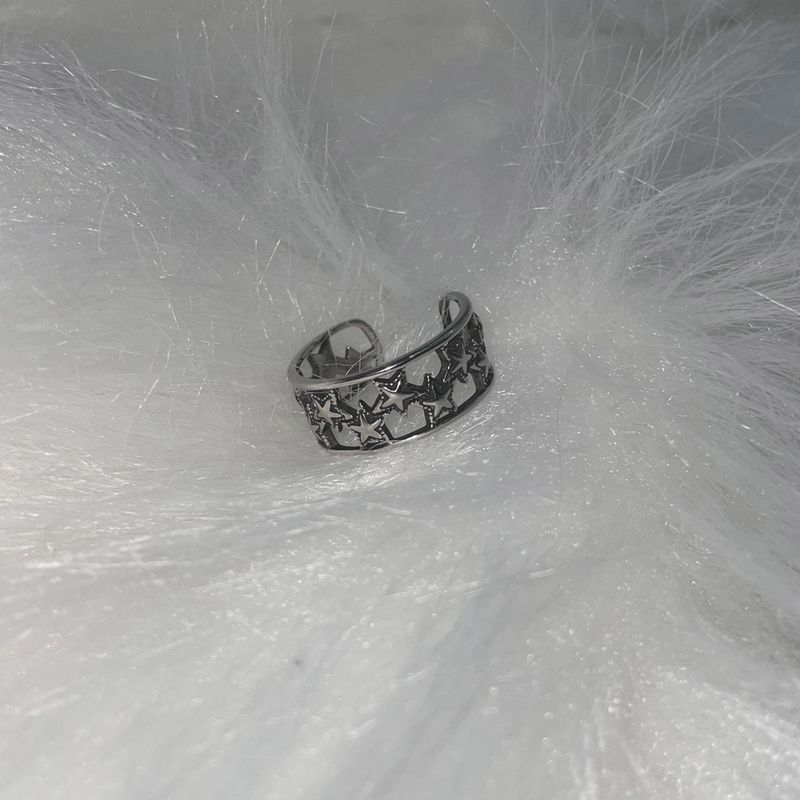 Multi Star Frame Open Ring