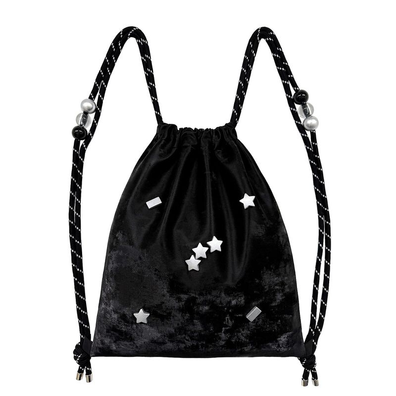 OTHER-worldly（アザーワールドリー）の「Silver Star Gym Sack [Black]（Bags）」