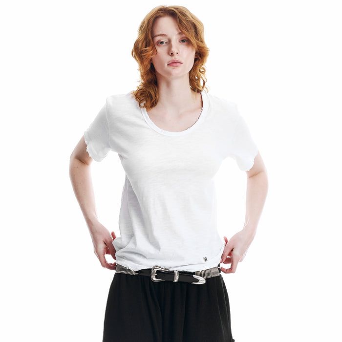 HOLY NUMBER 7(ホーリーナンバーセブン)の「Holy U NECK T-shirt(Tops)」