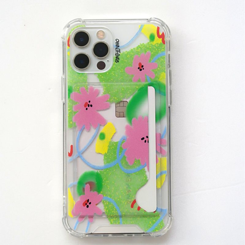 [MADE] Dandelion card case (jelly hard)