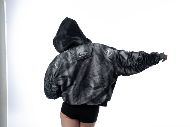 SPRAY-DYED PILOT BOMBER