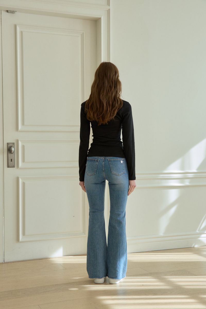 TENDER SHIRRING T-SHIRT