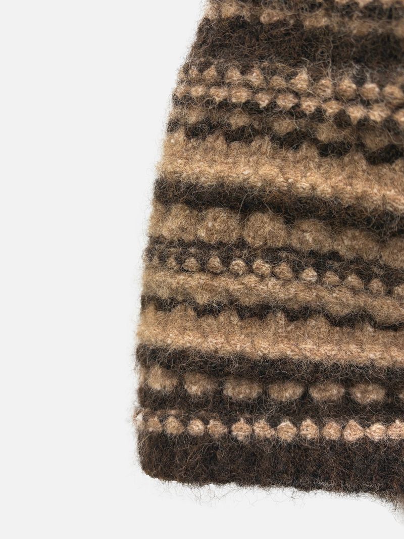 Noble Twisted Knit Bucket Hat (3c)