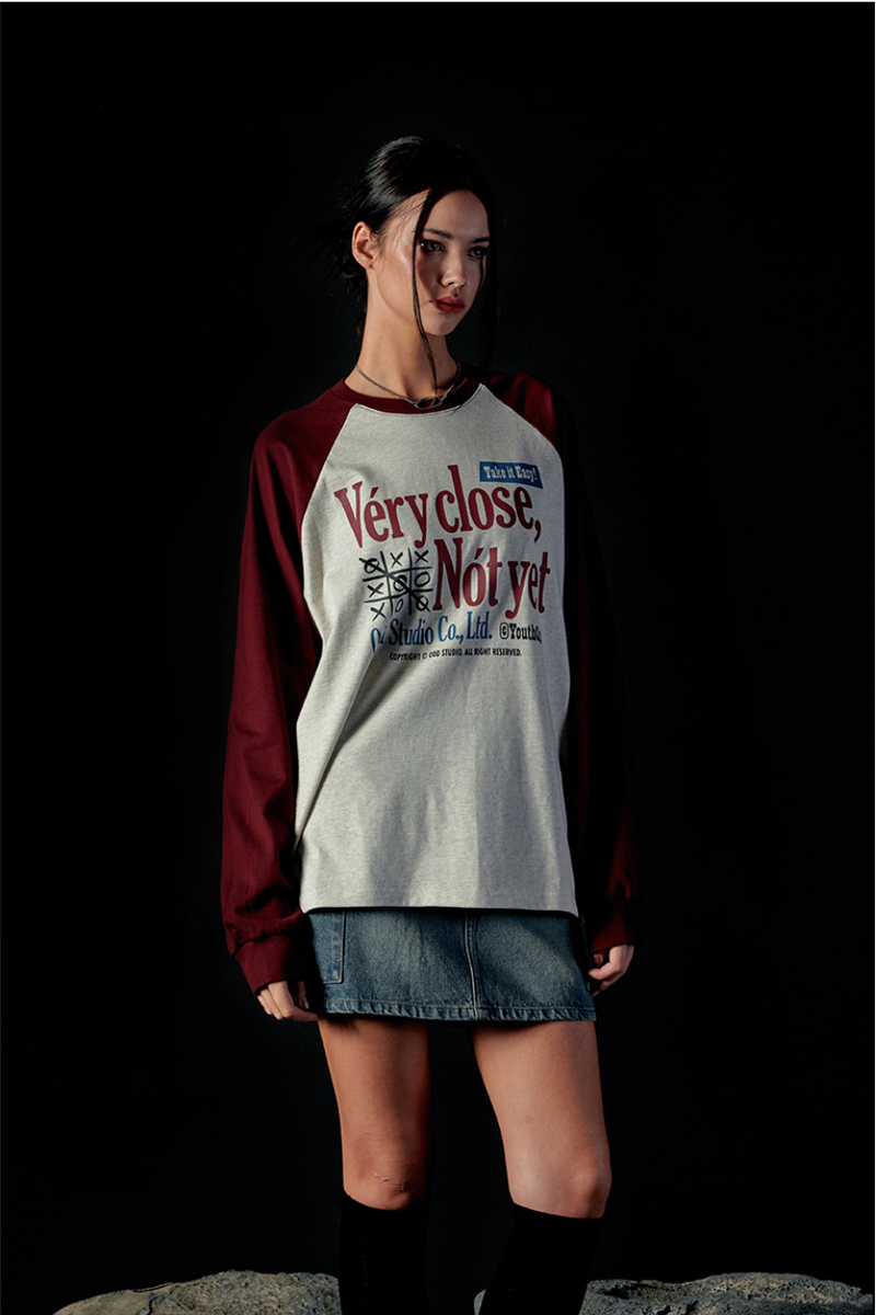 ODDSTUDIO(オッドスタジオ)の「Very Close Raglan Over Fit Long Sleeve(Tops)」