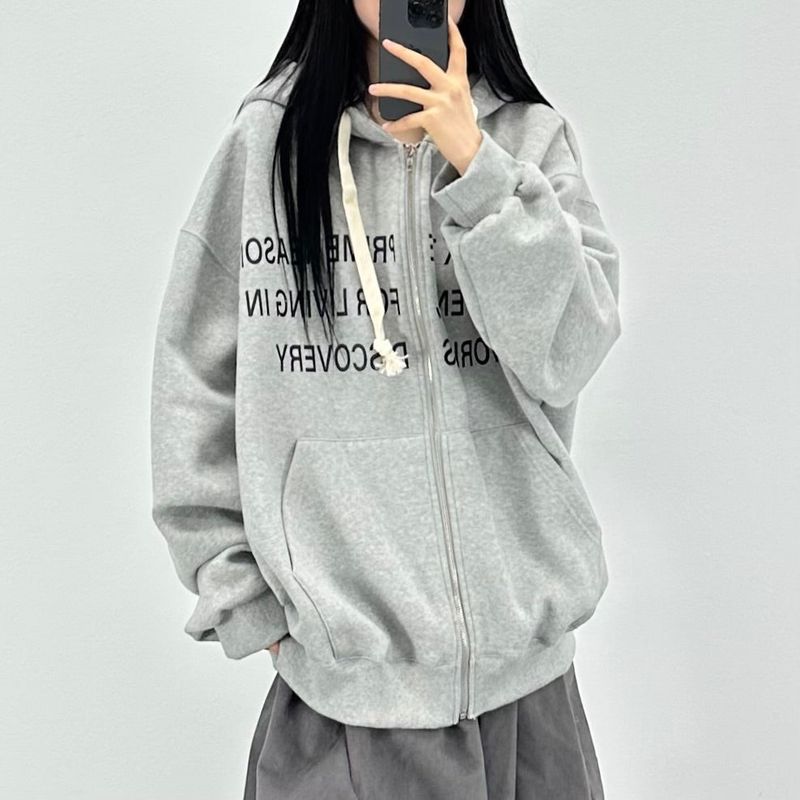 PEARCLAN（ペアクラン）の「urban lettering hoodie zip-up（Jackets/Outerwear）」