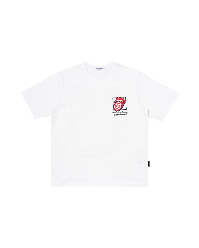 DC x The Rolling Stones Stones Mate Regular T-Shirt White