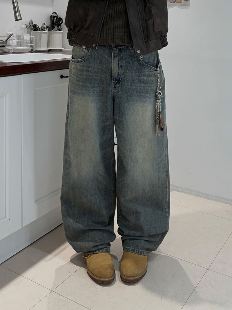 ESOO(イス)の「Slub Stick Curved Denim Pants S M L(Pants)」