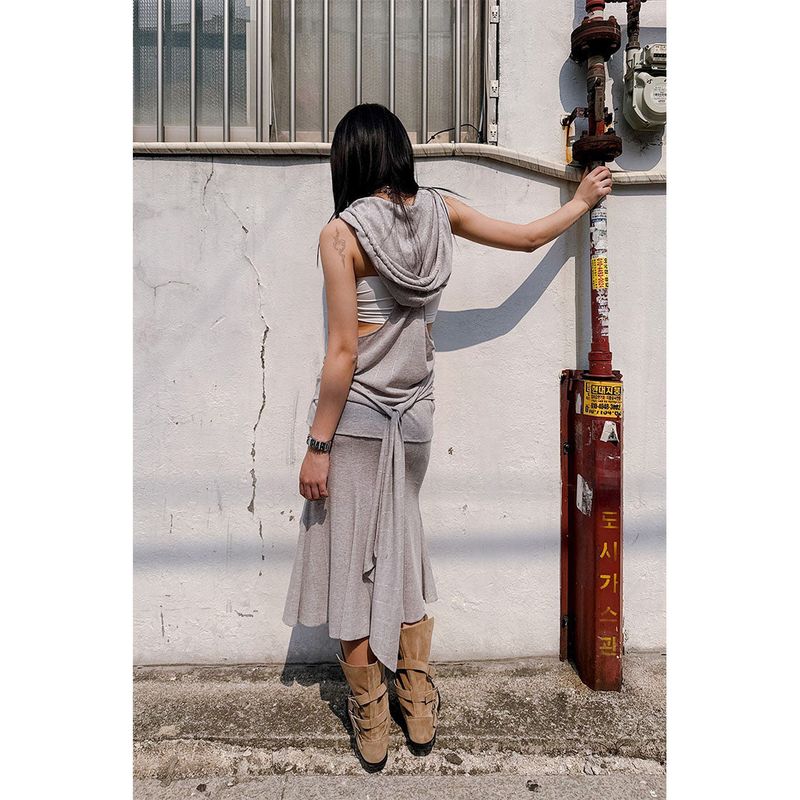 ROPE FLARE SKIRT