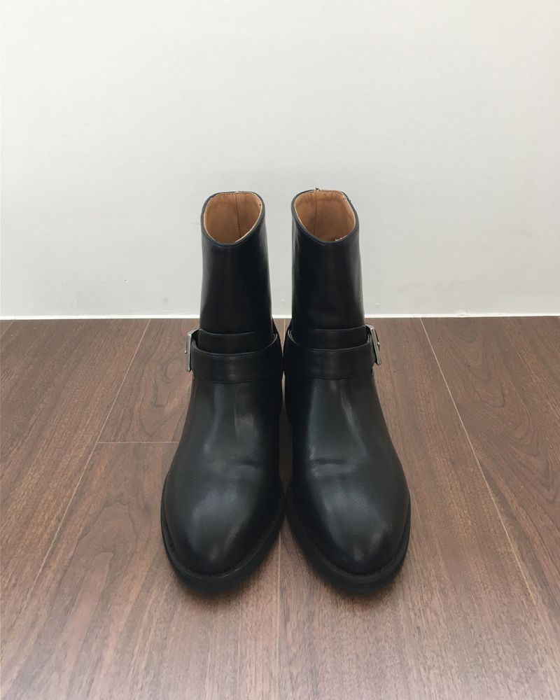 Pointed toe ankle boots (3color)