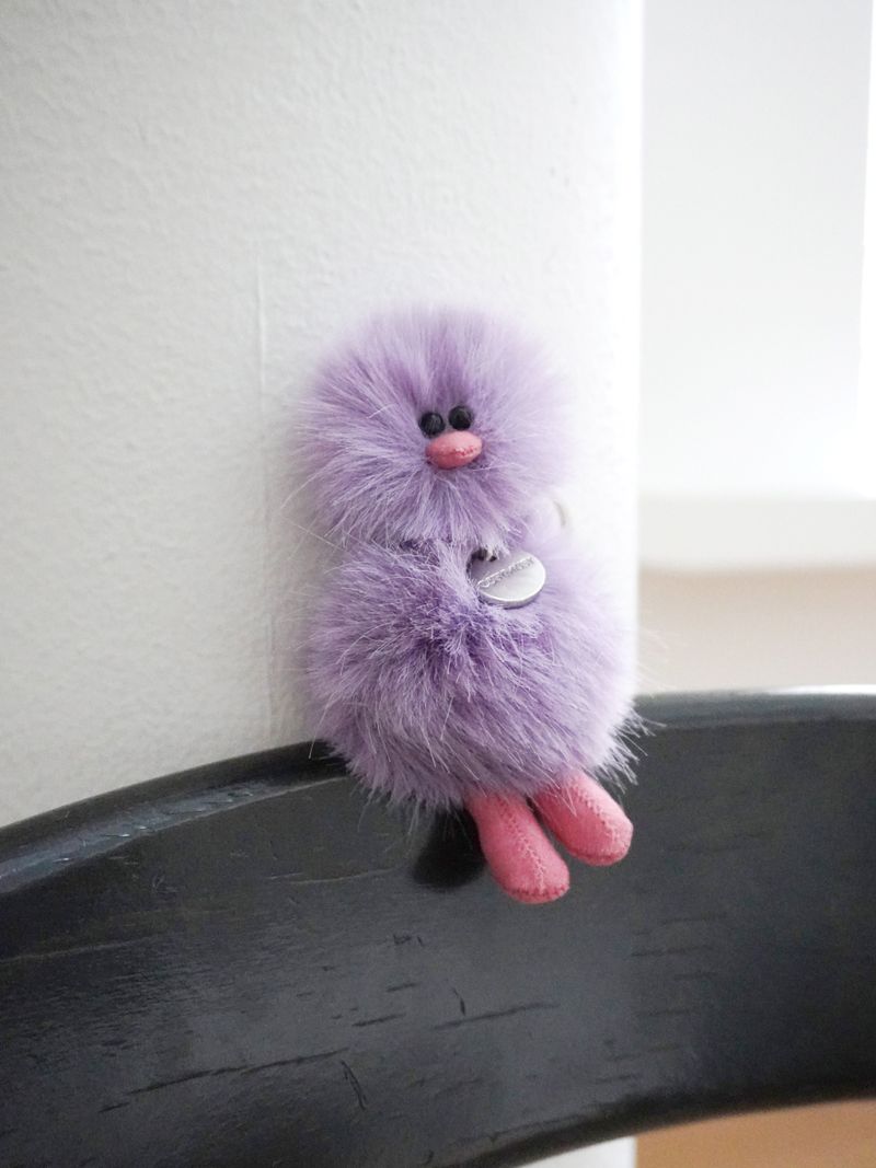 Cosymosy Mini Bird Keyring - Lavender