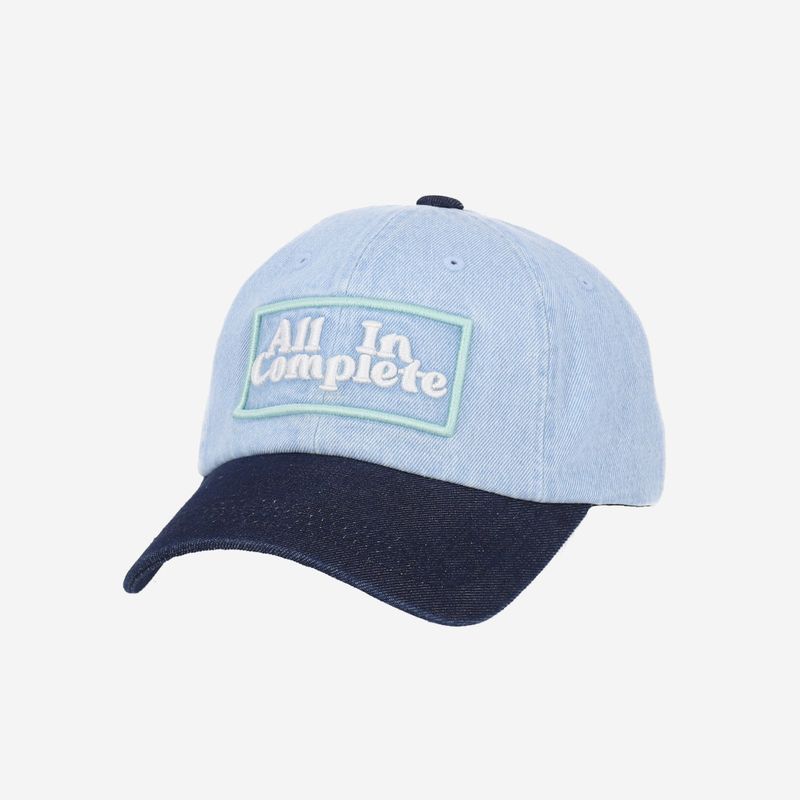 Moon Logo Ball Cap (Denim Two Tone)