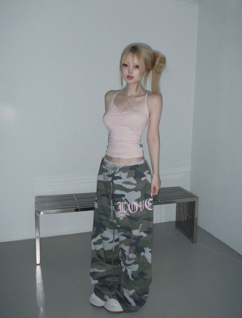  heme camo trainning pt(2 color)