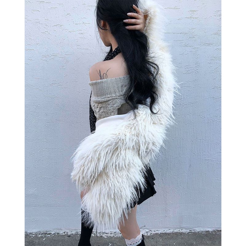 Max Long Fur Jacket
