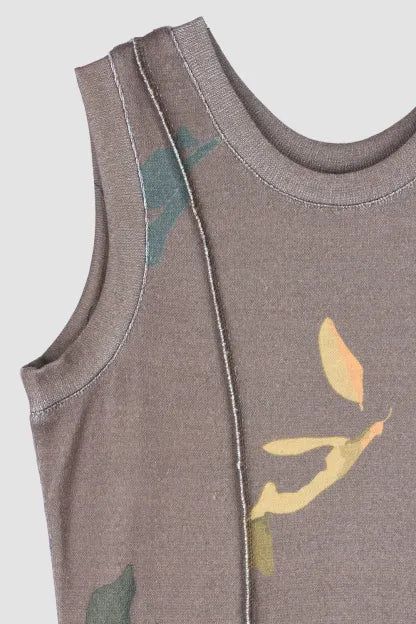 LEAF KNIT DRESS
