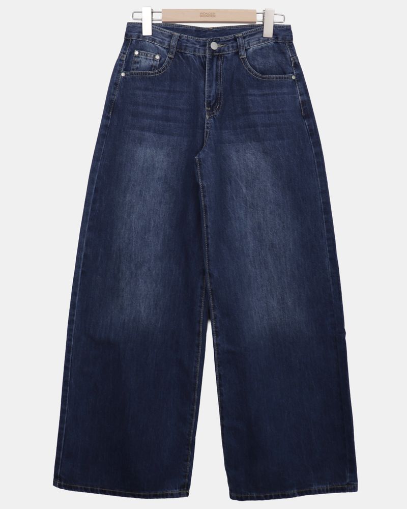 Lumen Low-Rise Wide Denim Pants