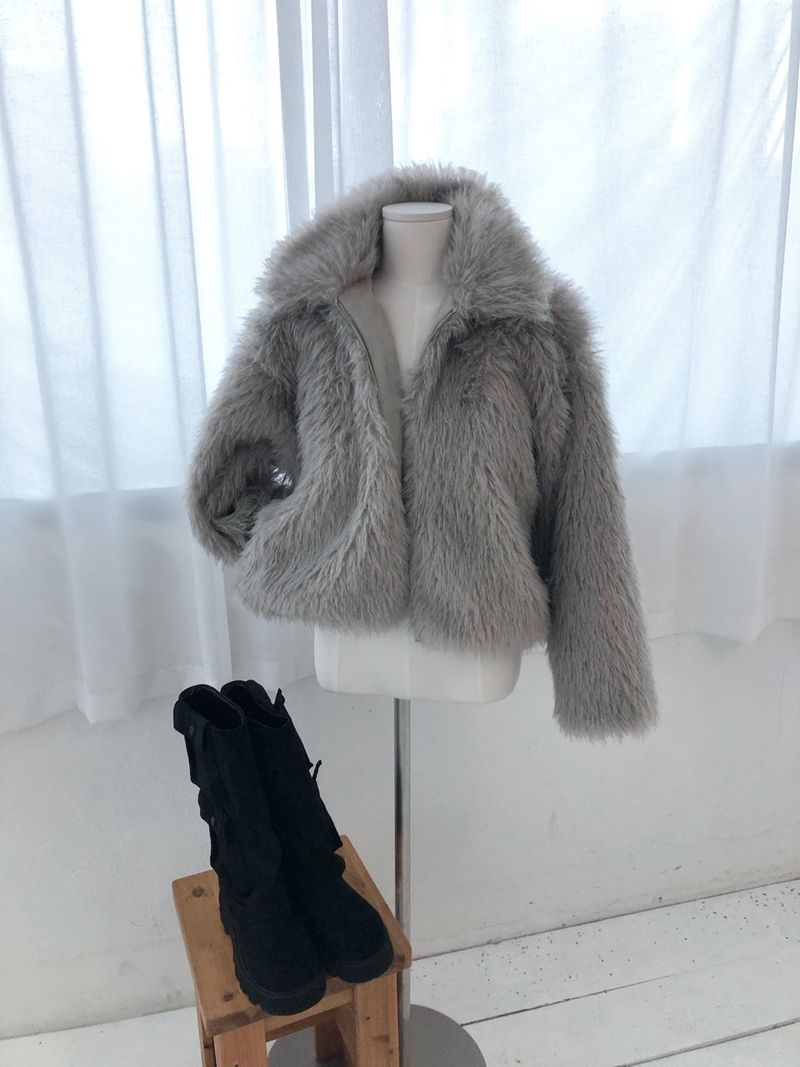 Swan Fur Jacket