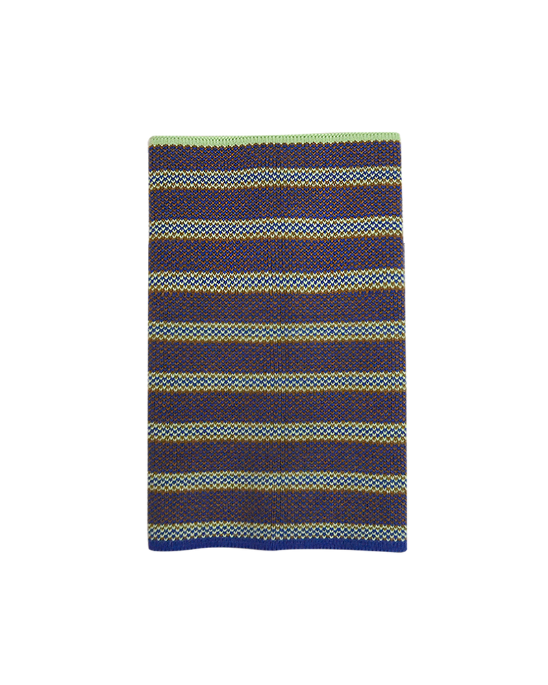 TIE-UP STRIPE BEANIE (MELON)
