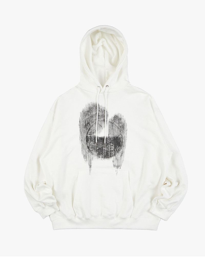 Basketball wet effect printing over hoodie