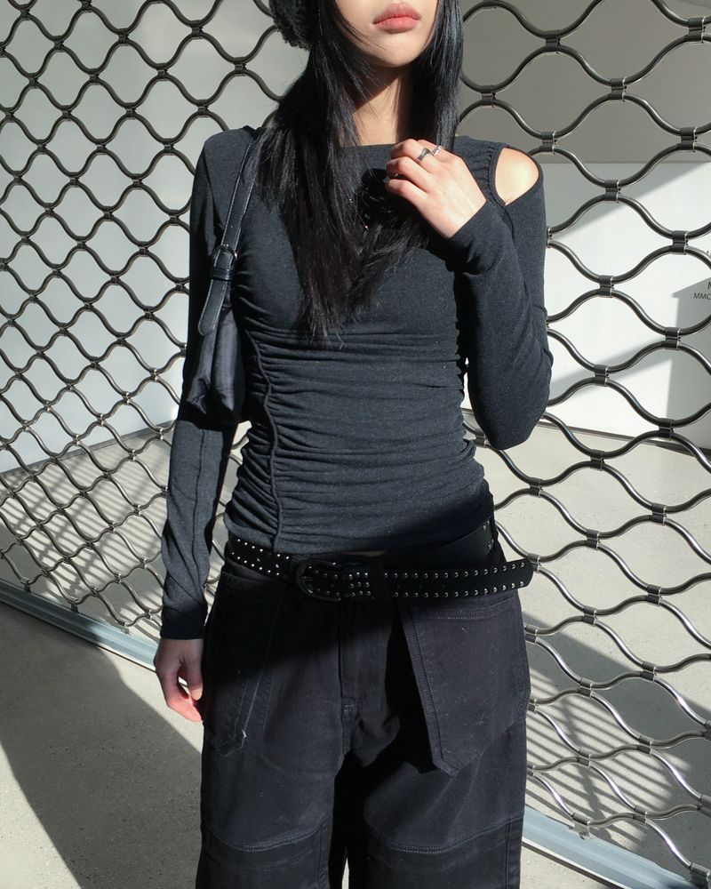 Big pocket black pants