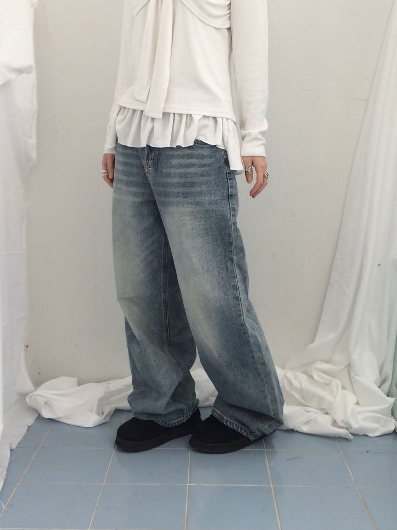 drape ribbon top