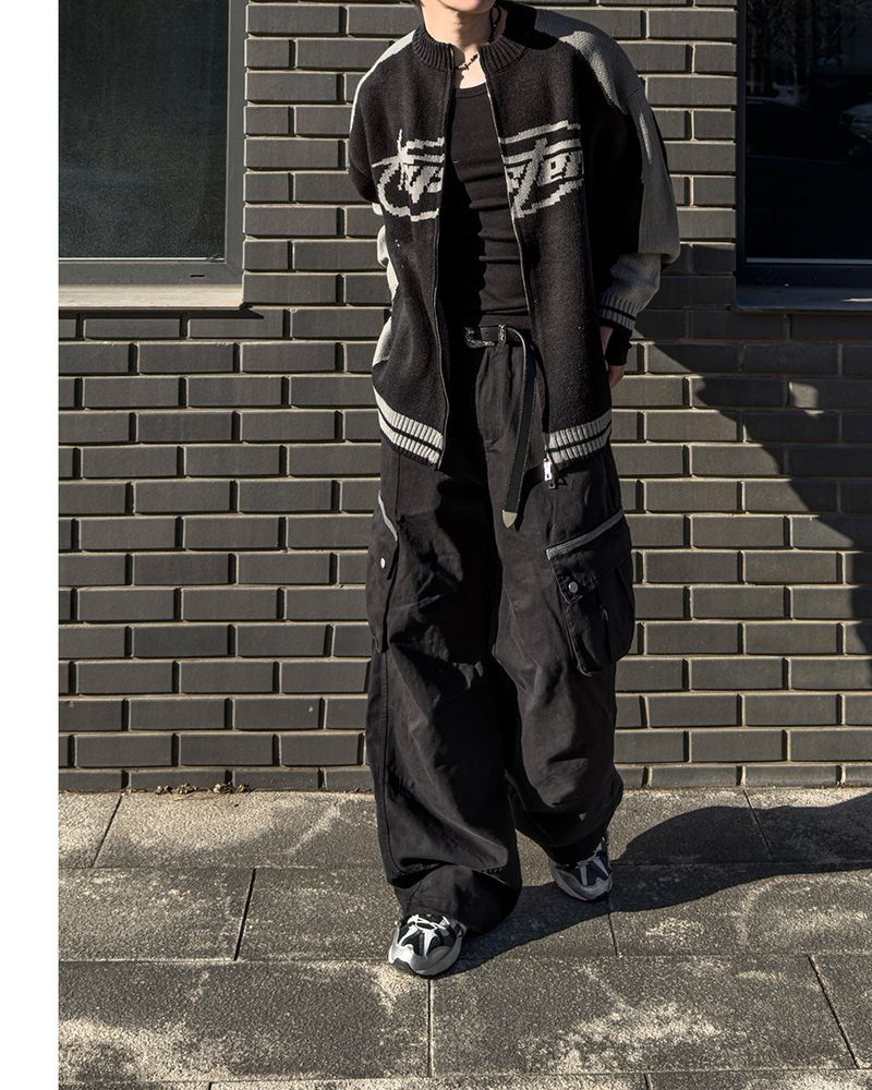 Corel Two-Way Raglan Knit Zip-Up