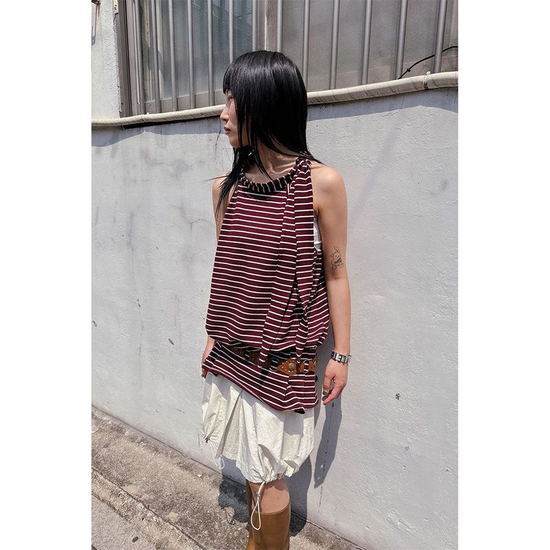 HIPKIN STRIPE HALTER