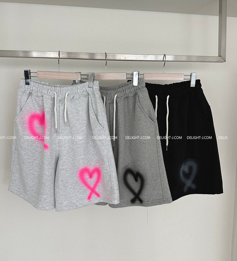 Heart Unisex Bermuda Shorts