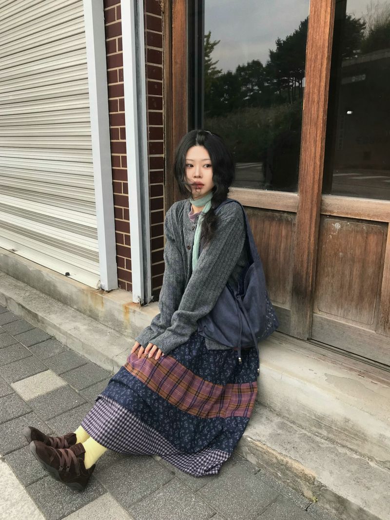 Vintage Pattern Skirt