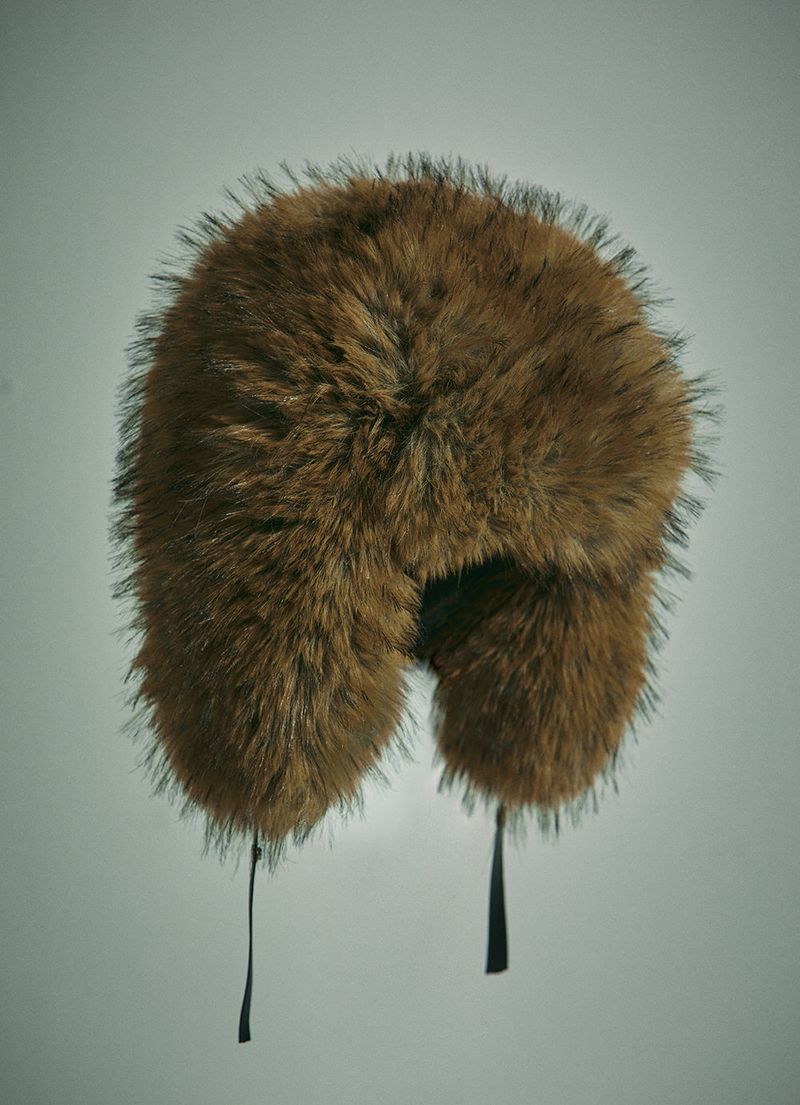 RACCOON FUR HAT