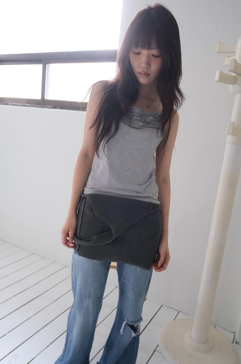 button halter knit (3c)
