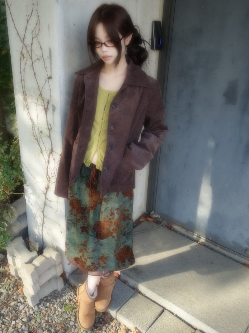 autumn coduroy jacket