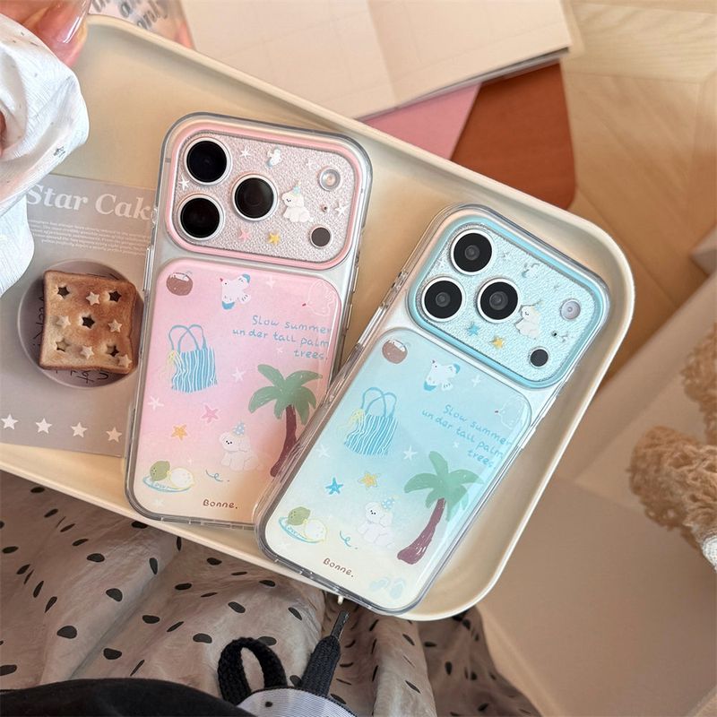 Maison De Theca（メゾン デ テカ）の「BUY 1 GET 1 FREE |  Palm Tree Drop-Coated iPhone Case（Smartphone Accessories）」