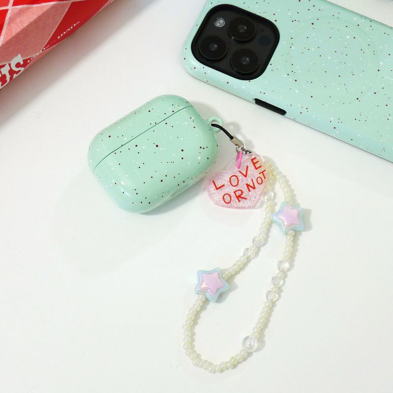 [MADE]Twingkle Love-Mint Green Bead Strap