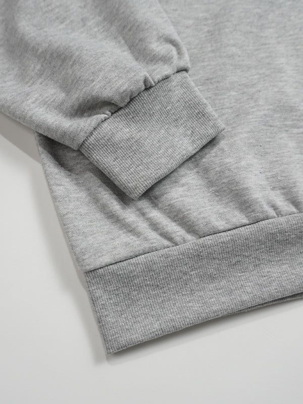 Checker Heart Overfit Sweatshirt