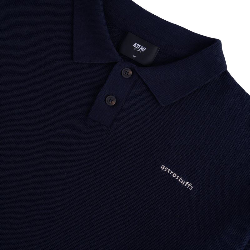 LIGHT POLO KNIT SWEATER