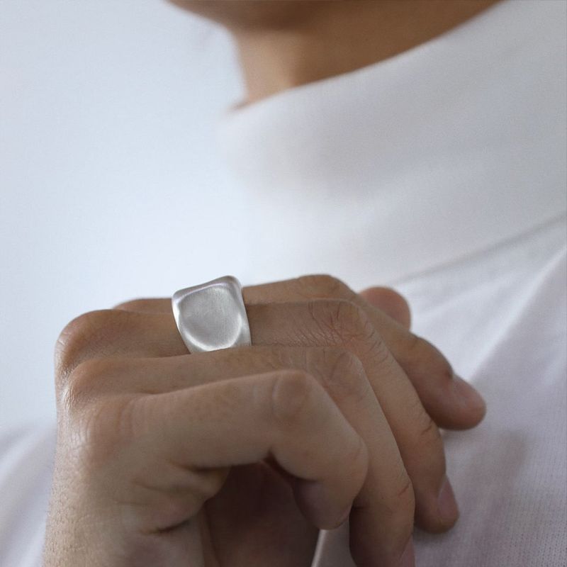【MADE】 Men's pinch ring matt