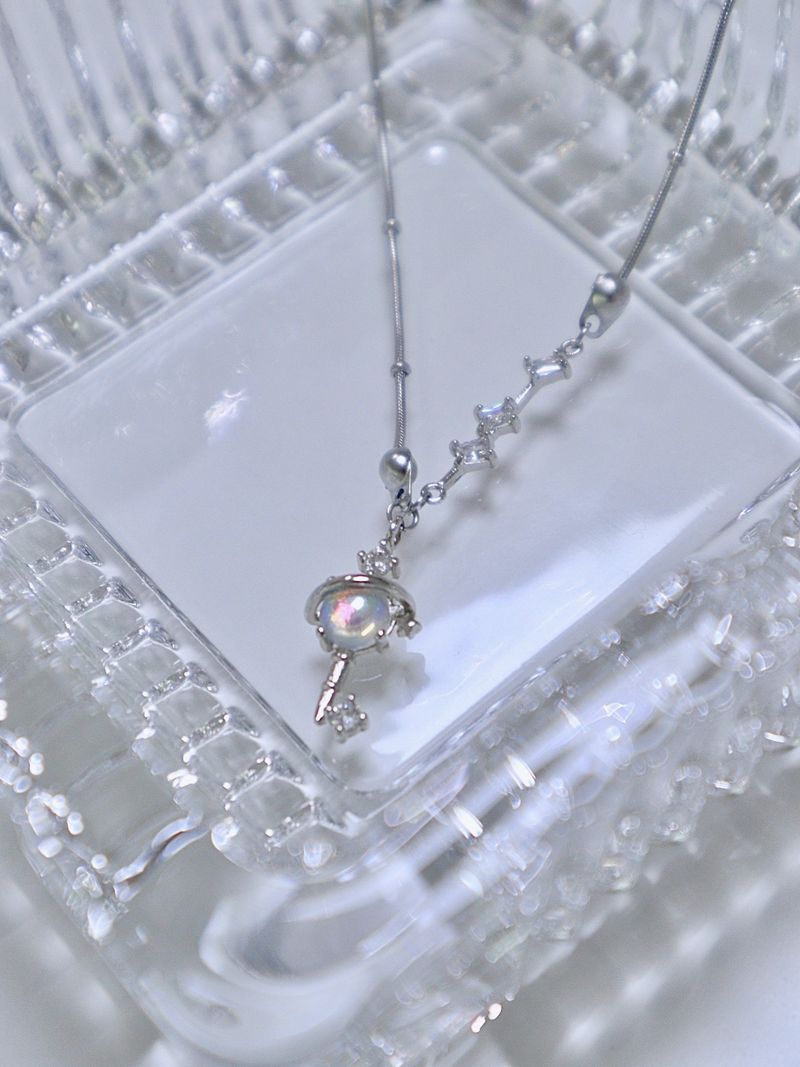 aurora planet necklace