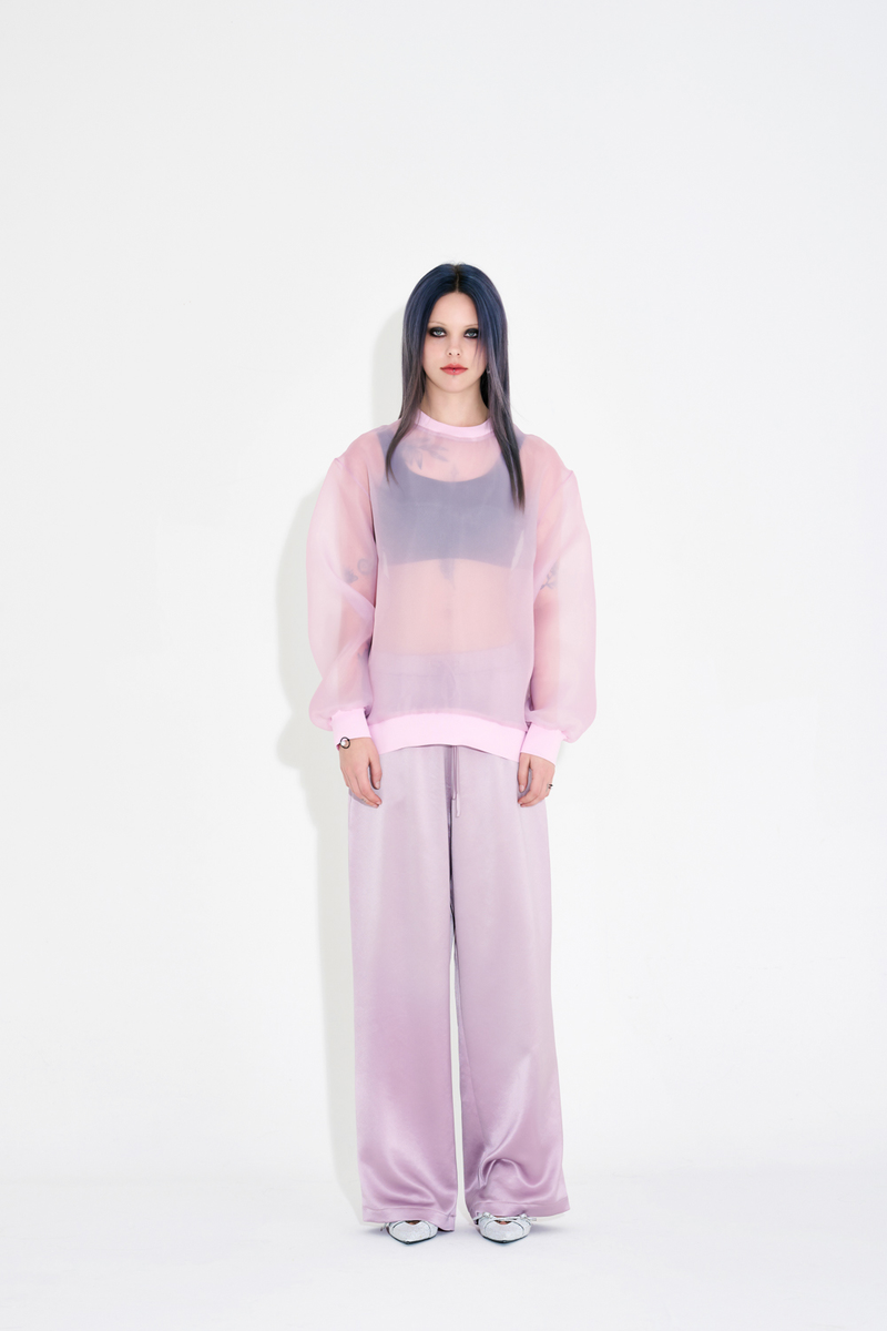 Organza M2M Blouse - Lavender