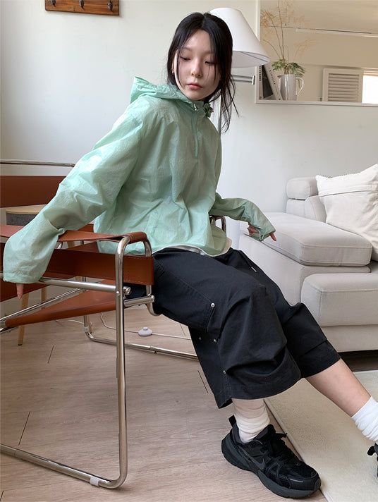 SHELL ANORAK WIND BREAKER (2C)