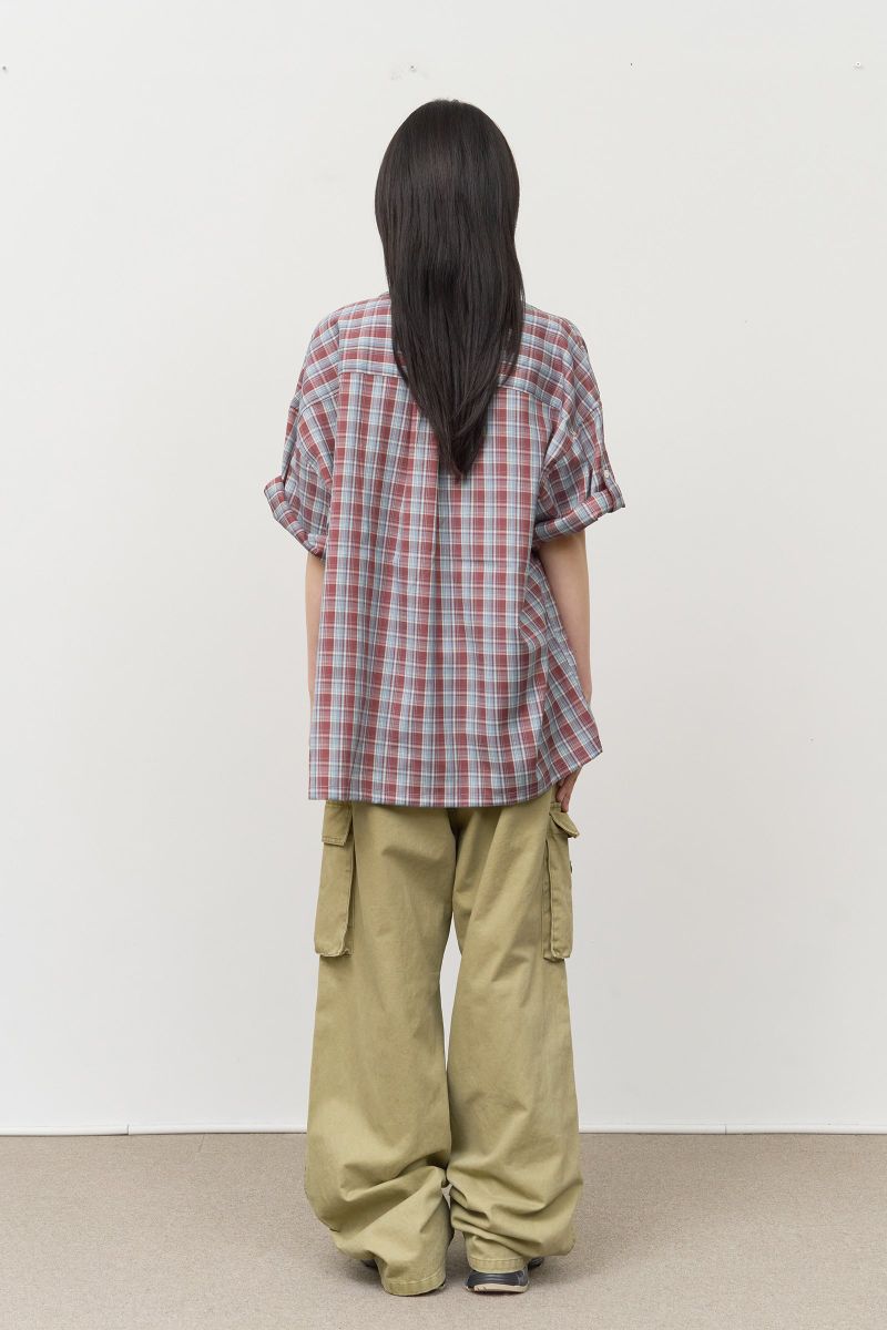 Rier Rollup Checked Shirt