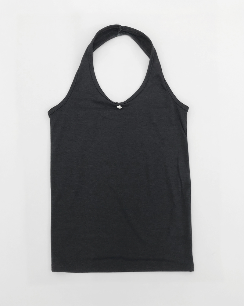 Rose Emblem Halterneck Sleeveless (8color)