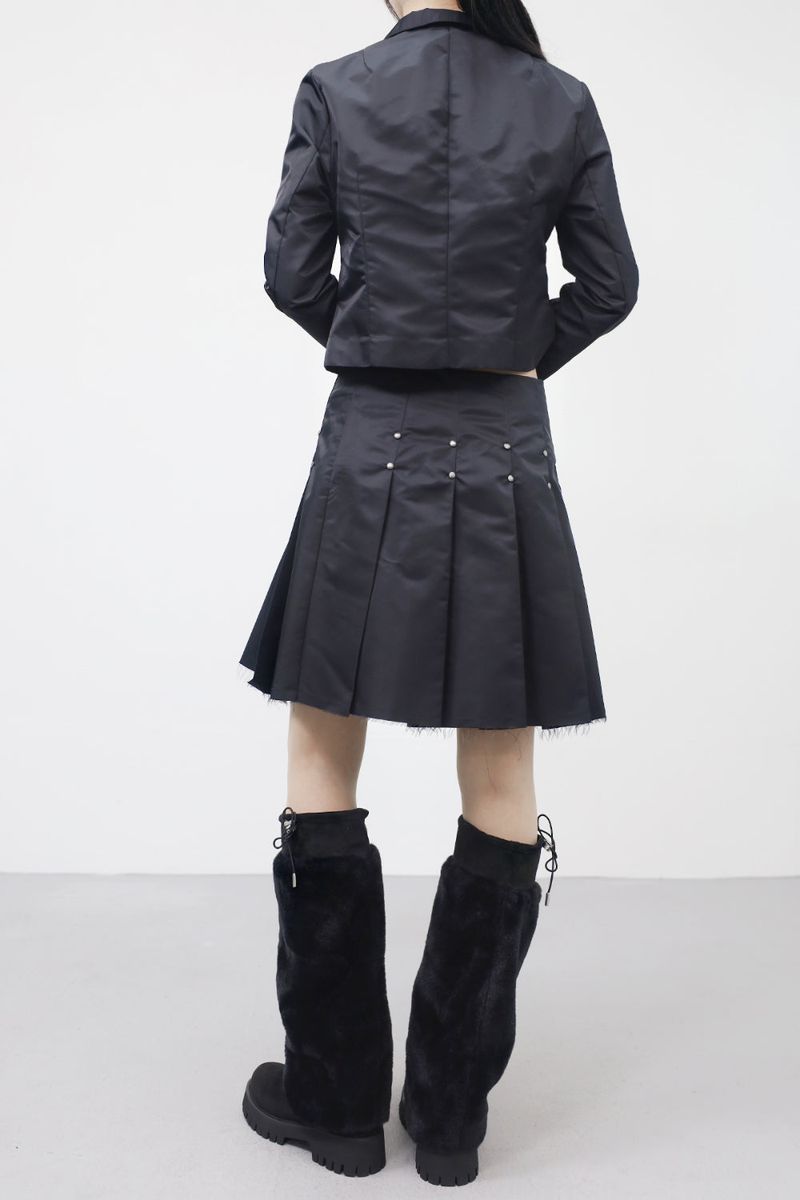 Phena Stud Crop Jacket